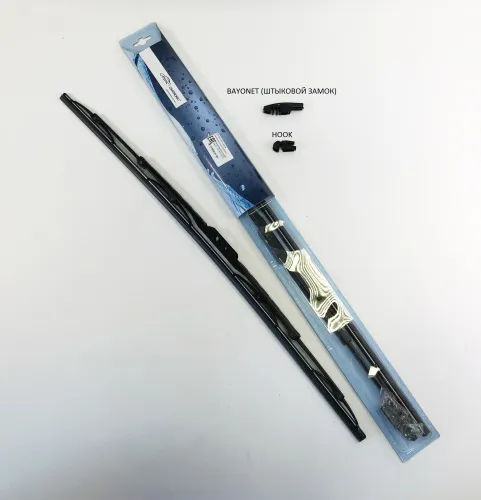 CRTR0113675 Щетка стеклоочистителя 600мм [24"] MB Vario (1996-2021); каркасная эконом + набор адаптеров Cartronic