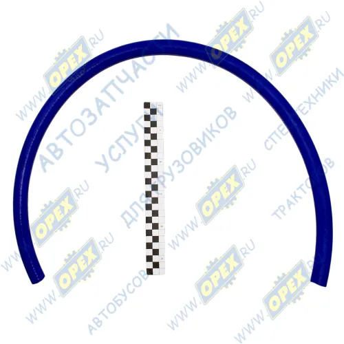 ШО-16/26 Шланг ШО (патрубок) ф16; ф16х24 (1метр) силикон синий (армированный 2 нити) CARUM1