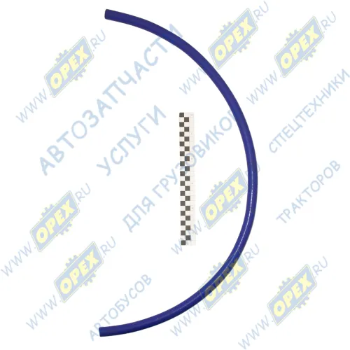 ШО-12/22 Шланг ШО (патрубок) ф12х22 силикон (1 метр); синий (армированный 2 нити) CARUM