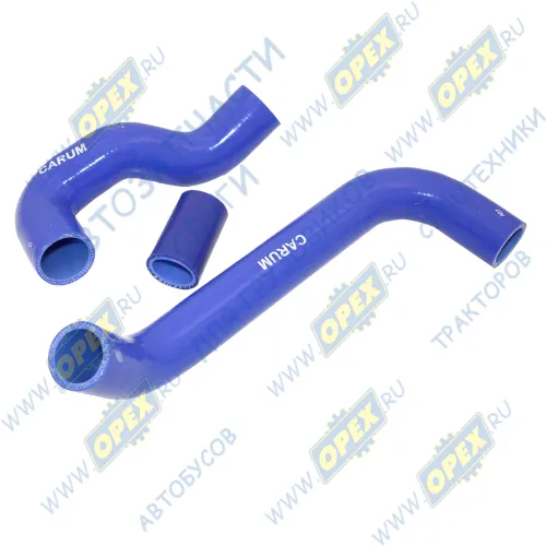 452-1303001 Комплект патрубков радиатора УАЗ-452 (дв.ЗМЗ-409); силикон (3наим) CARUM