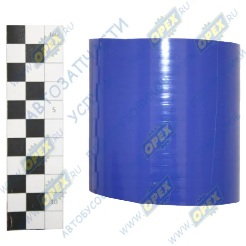 437143-1323094-001 Шланг (патрубок) ф70х80 L=80 патрубок охладителя н/о МАЗ-4370,"Зубренок" IVECO Cityclass (1997-2021); силикон CARUM1