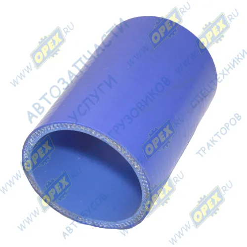 544019-1303025 Шланг (патрубок) ф60х70 L=90 отводящий радиатора нижний RVI Premium (1996-2020); (силикон) CARUM