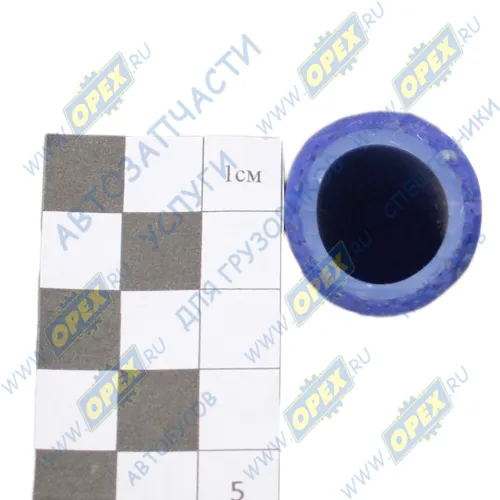 ШО-18/28 Шланг ШО (патрубок) ф18х28 (1метр) силикон (воздух,вода,антифриз, тосол); синий (армированный 2 нити) CARUM2