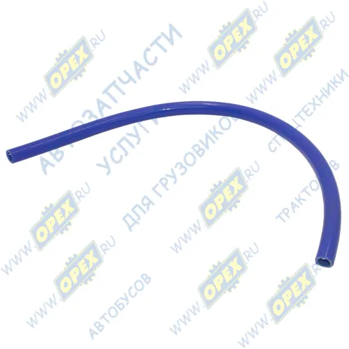 ШО-18/28 Шланг ШО (патрубок) ф18х28 (1метр) силикон (воздух,вода,антифриз, тосол); синий (армированный 2 нити) CARUM