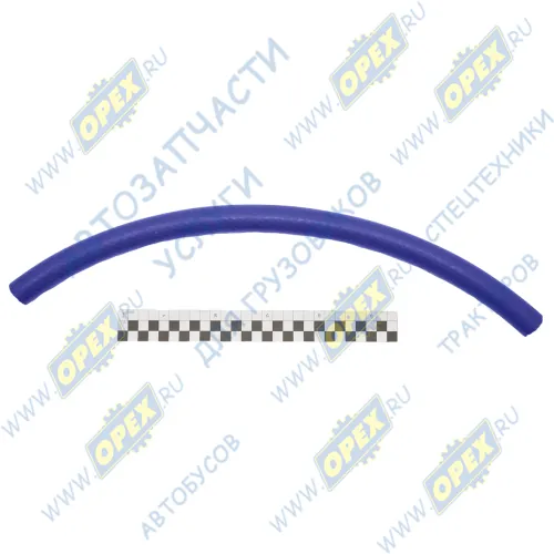 ШО-18/28-50 Шланг ШО (патрубок) ф18 х28 (1шт.=50см) силикон (воздух,вода); синий (армированный 2 нити) CARUM1