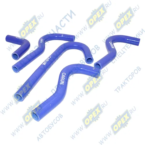 3302-8120001 Комплект патрубков отопителя Газель Бизнес (дв.Cummins); силикон (5 наимен) CARUM