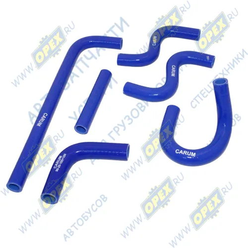 3302-8120050 Комплект патрубков отопителя Газель Некст (дв.УМЗ А274) (6 наим) силикон CARUM