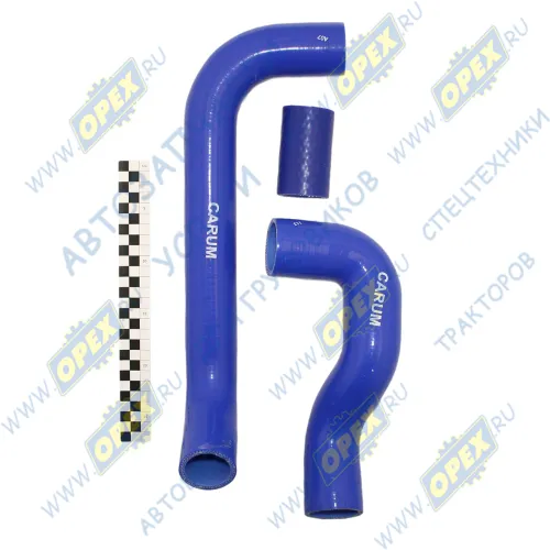 452-1303001 Комплект патрубков радиатора УАЗ-452 (дв.ЗМЗ-409); силикон (3наим) CARUM1