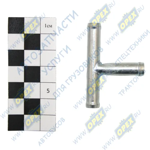 90-8x8x8 Фитинг (тройник) Т-образный; шлангов ф8/ф8/ф8мм; сталь CARUM1