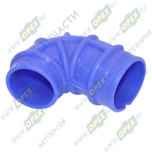 A21R32-1109300 Патрубок воздушного фильтра Газель Некст (дв.Cummins Евро-5) к ТКР нижний; (силикон) CARUM