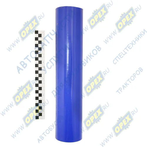 642290-1303025-10 Шланг (патрубок) ф70х80 L=370 радиатора МАЗ отводящий нижний; силикон МАЗ Евро CARUM1