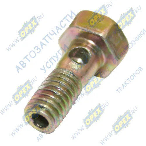 12151817 Болт-штуцер М6х16х1 Р=8 К=10 отв. ф3 форсунки TD226B-6, WP6G, WP4G, TD226-3 CKUOE