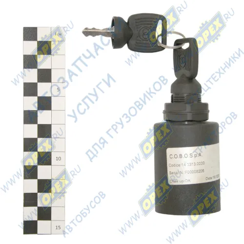 140313 Выключатель (замок) зажигания МТЗ 10 контактов COBO1