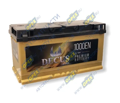 6СТ-110 VL Аккумулятор (АКБ) прямая полярность 110 а/ч 353х175х190; 1000A DECUS