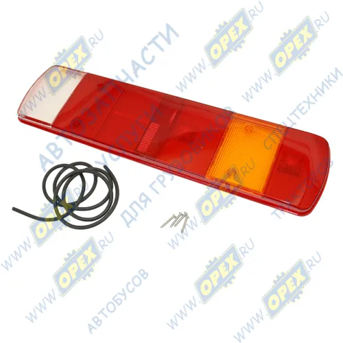 00-771-1902NE Рассеиватель заднего фонаря 7 секций Volvo-Scania лев./прав. DAF LCV (1970-2020), VOLVO FH12 (1993-2020); прямоуг. Depo