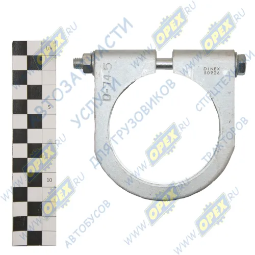 50926 Хомут ф74,5 h=14 выхлопной трубы MB Dinex1