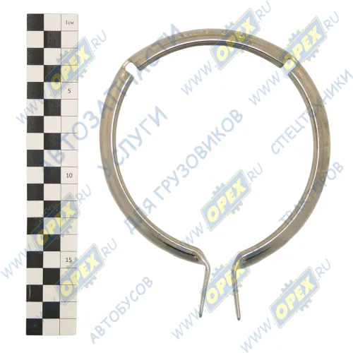 8AL039 Хомут турбокомпрессора V-образный ф115 (под болт)FH16 VOLVO B12 (1992-2020) Dinex1