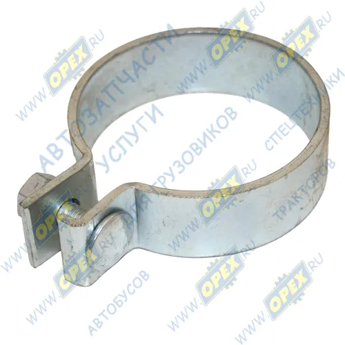 99785 Хомут ф80 (под болт) выхлопная труба MAN MAN Bus (1970-2020), NEOPLAN (1970-2020), MB OH (1970-2020) Dinex