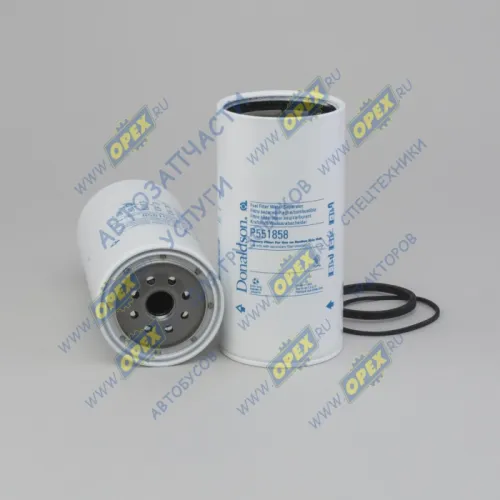 P551858 Фильтр топливный сепаратор A=108 H=216 G=1-14 UNS - 1B без колбы Caterpillar VOLVO B11 (2011-2021); WK 1175 x Donaldson