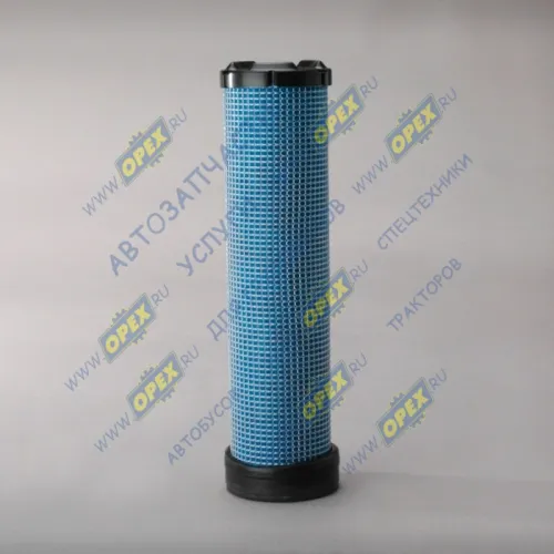 P829333 Фильтр воздушный A=94 B=74 D=88 H=337 CATERPILLAR / JOHN DEERE / CASE IVECO Europolis (2002-2021), VOLVO ECR145 (2008-2021); CF 990/2 (внутрений) экскаватор-погрузчик Hyundai H940S,JCB 407BZX,190 Robot Donaldson