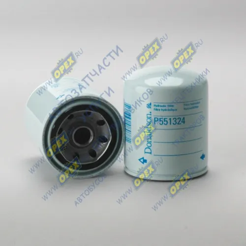 P551324 Фильтр масляный трансмисс. H122 D77 \Caterpillar,Manitou,New Holland Equipment; WD 10 016 94х63х72 G13/16-16 UNF - 2B H=112 UGV 1.40 Donaldson