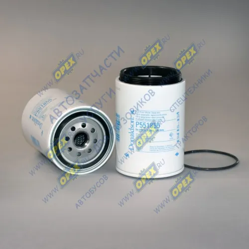 P551855 Фильтр топливный сепаратор A=108 H=156 G=1-14 UNS без колбы DAF,MAN,Scania; WK 1060/5 x Donaldson