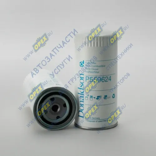 P559624 Фильтр топливный A=93 B=62 C=71 H=212 M16х1.5 DAF FT95/ VanHool DAF LCV (1970-2020), MAN LCV (1970-2020); WK 962/4 Donaldson