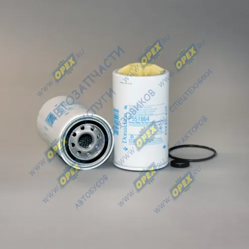 P551864 Фильтр топливный сепаратор A=93 H=174 G=1-14 UNS без колбы КамАЗ-4308 (дв.Cummins B5.9); WK 940/36 x Donaldson
