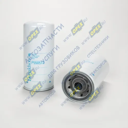 P550512 Фильтр масляный (основной навинчиваемый) A=136 B=110 C=97 GM 36 X 1.5 H=311 UGV =2.00 Donaldson