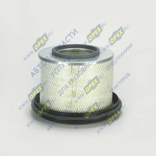 P776386 Фильтр воздушный A=266 B=10.5 C=133 D=332 H=230 с крышкой MB trac-Serie, Unimog-Serie MB Unimog (1960-2022); C 27 585/3 Donaldson