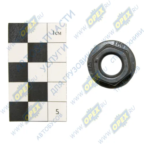 2.61917 Гайка DIN6331 M12x1,75 h=18 К=18 фланцевая Volvo F/FL6/7,F/FL/N/NL10/12/16 DT1