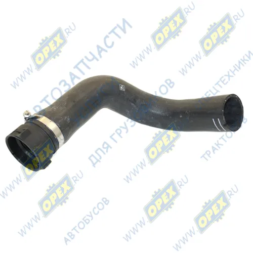 7.21374 Шланг (патрубок) кривой (2 изг.) ф57х67 L=560 (ПВХ. наконеч. внутр. уплотн. хомут) радиатора верхний Iveco Stralis AD/AT IVECO Stralis (2002-2007) DT