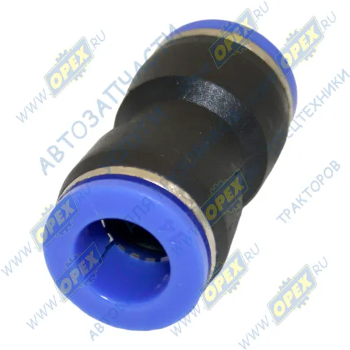 PUC 14 Фитинг (штуцер) прямой; трубка ф14/ф14мм (цанга) DZC