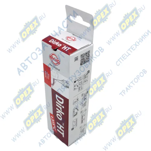 705.708 Герметик высокотемпературный; Силикон, 70мл, -60°C - +315°C, красный, высокотемпературный Elring