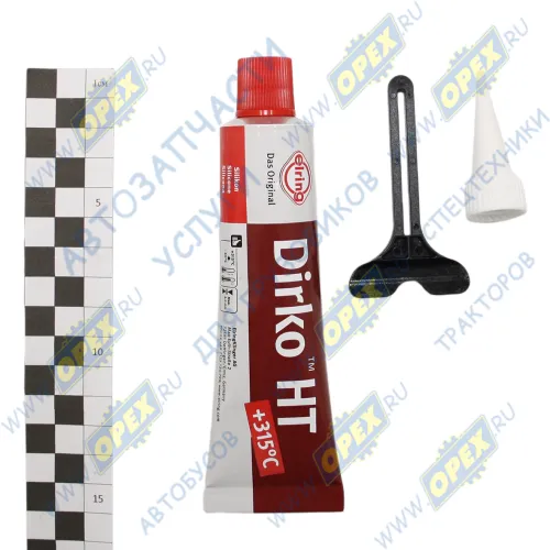 705.708 Герметик высокотемпературный; Силикон, 70мл, -60°C - +315°C, красный, высокотемпературный Elring1