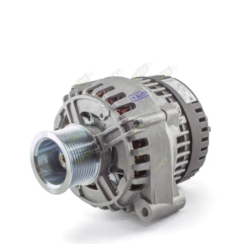 7762.3771-08 Генератор 28в КАМАЗ с дв. ЕВРО-3, ЕВРО-4 (10-ручьевой шкив) ELTRA