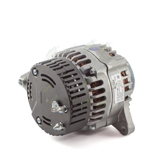 5112.3771-40 Генератор 14В, 125А, шкив 1 руч.ф76 h=16 под ремень 10мм. УАЗ,ГАЗ (дв.УМЗ 4216,4219,4213); 125А ELTRA1