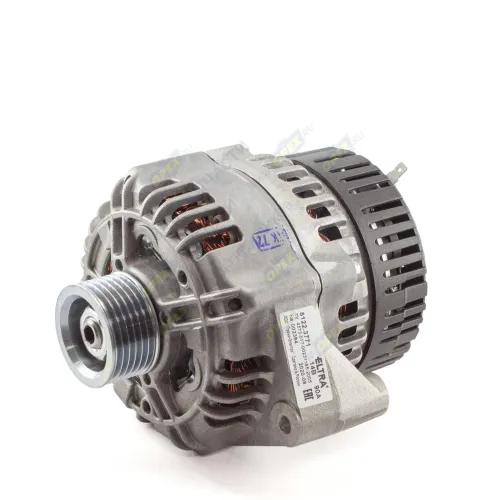 5122.3771 Генератор 14в ГАЗ (дв.ЗМЗ-406,40524.10,40904; Евро 3) ф50 h=40 поликлин.ремень; 90А ELTRA