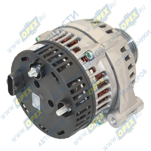 4542.3771 Генератор 28в КАМАЗ (ЕВРО-3,4) поликл.шкив 6 руч. ф60 h=30 с пятипин.разъемом KAMAZ 5460 eng. 740.64-420 Euro-3 2003-; 90А ELTRA1