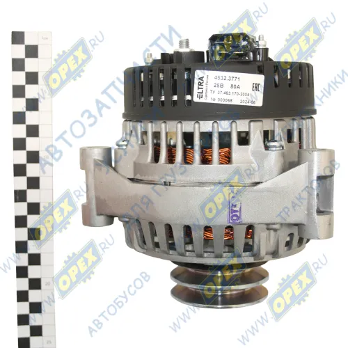 4532.3771 Генератор 28в 80А ЗИЛ-4329МО с дв. ММЗ 245.9 ELTRA2