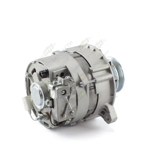 281.3771 Генератор 14в ГАЗ-33104, Валдай шкив 2 ручья ЕВРО-3 с интегральным реле (с выводом на тахометр); 75А ELTRA1