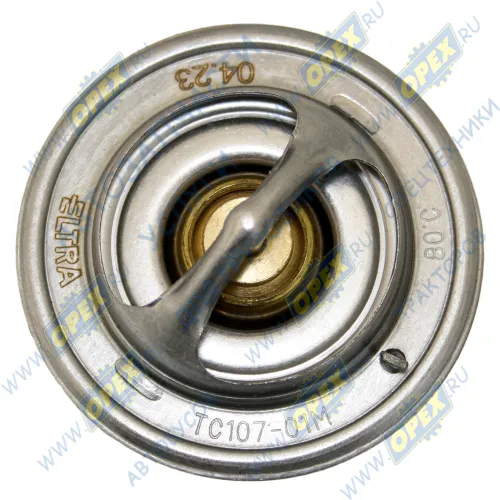 ТС107.1306100-01М2+1 Термостат (80 град.) ГАЗ 2410, КАМАЗ; (2 термостата +1 прокладка) (комплект) ELTRA4