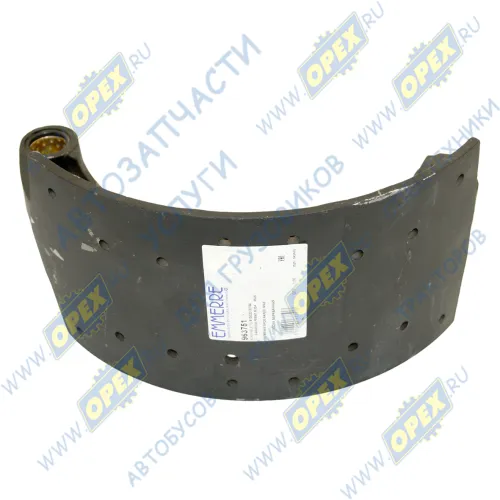 963751 Колодка тормозная без накладок Emmerre