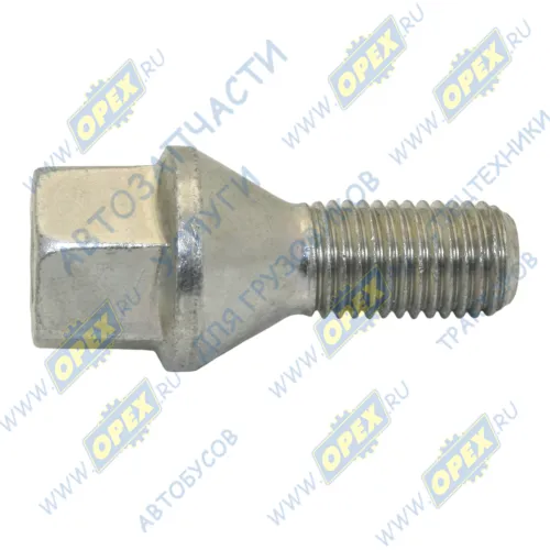 46625 Бoлт С/И M12x21х1,5 Р=21 К=17 с направл. конусом крепежный колеса Opel Astra/Vectra/Omega/Corsa/Kadett/Zafira 82> FeBi1
