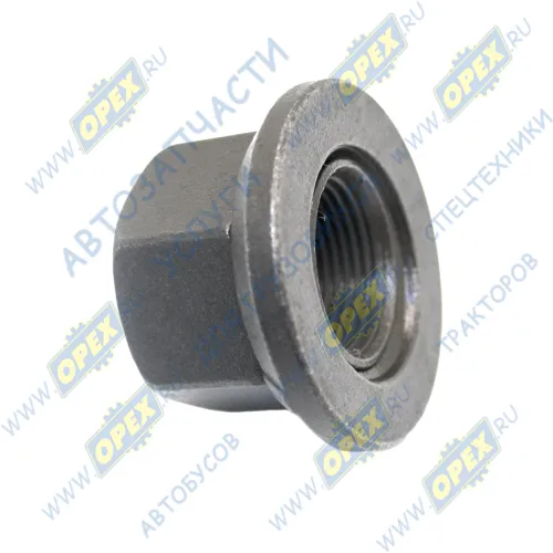 04029 Гайка колесная С/И M22х1,5 h=27 ключ-SW32 (юбка подвижная) ф46 ; универсальная BPW (1982-2020), IVECO Bus (1970-2020), K?SSBOHRER (1970-2020), MAN Bus; 21203099 FeBi1