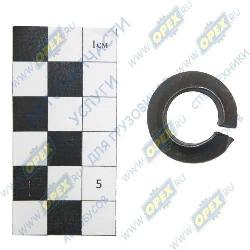 01241 Шайба пружинная (гровер) ф14.5х26х6 шкворня полуприцепа для KZ0912-01 FeBi1