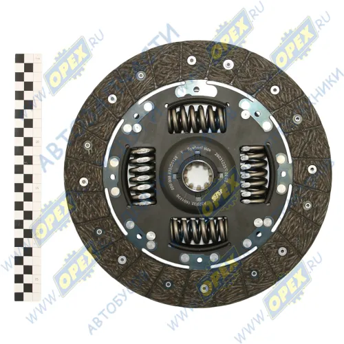 000 006 639 Диск сцепления ведомый ГАЗель Некст (Next) дв.Cummins 2.8, КПП Н/О 330Нм FLRS1