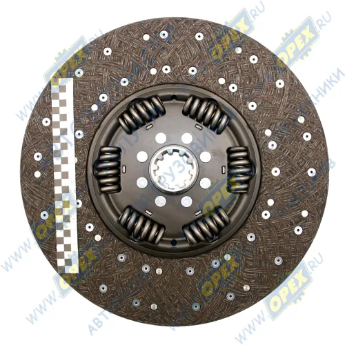 000 000 205 Диск сцепления 430GTZ (2""-10N)/ КамАЗ (КПП ZF 8S1315, 8S1350, 16S151, 16S182, 16S1825) KAMAZ 4410 5320 5321 5460 6350 6460 6511 6520 6522"; обычный, 260-360л.с FLRS2