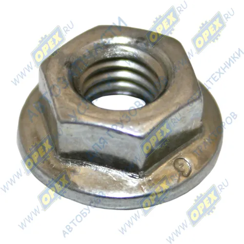 3906216 Гайка DIN6923 М6х1 h=6 К=10 фланцевая Foton