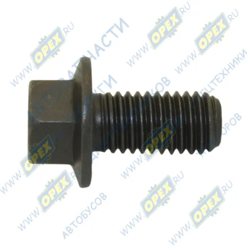 3903990 Болт DIN6921 М10х20х1,5 фланцевый КАМАЗ дв.Cummins кронштейна выпускного патрубка турбокомпрессора дв. Cummins; Р=18 К=13 Foton1